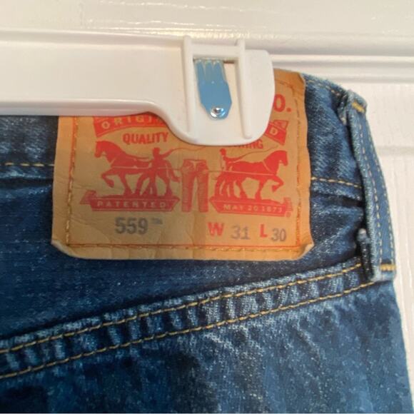 Levi’s 559 Men’s Jeans 31x30 straight leg - Picture 7 of 12